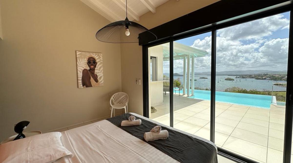 Location villa luxe Trois Ilets Martinique - Chambre 2